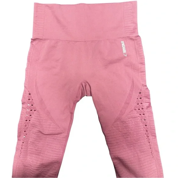 Gymshark Energy + Seamless legging in dusty pink Size Medium - Picture 6 of 9